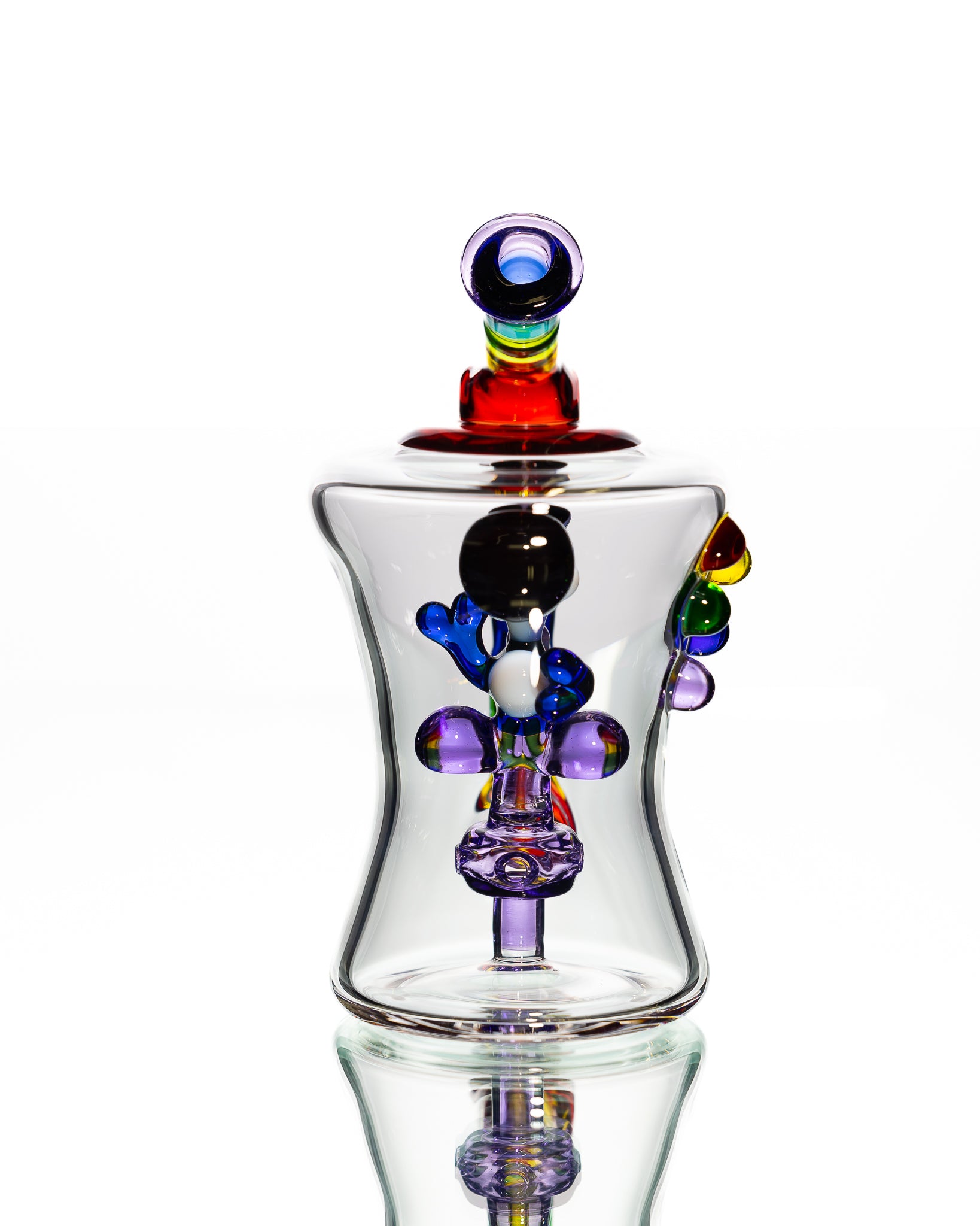 Mitzel Glass - Rainbow Trapped Yoshi  #271