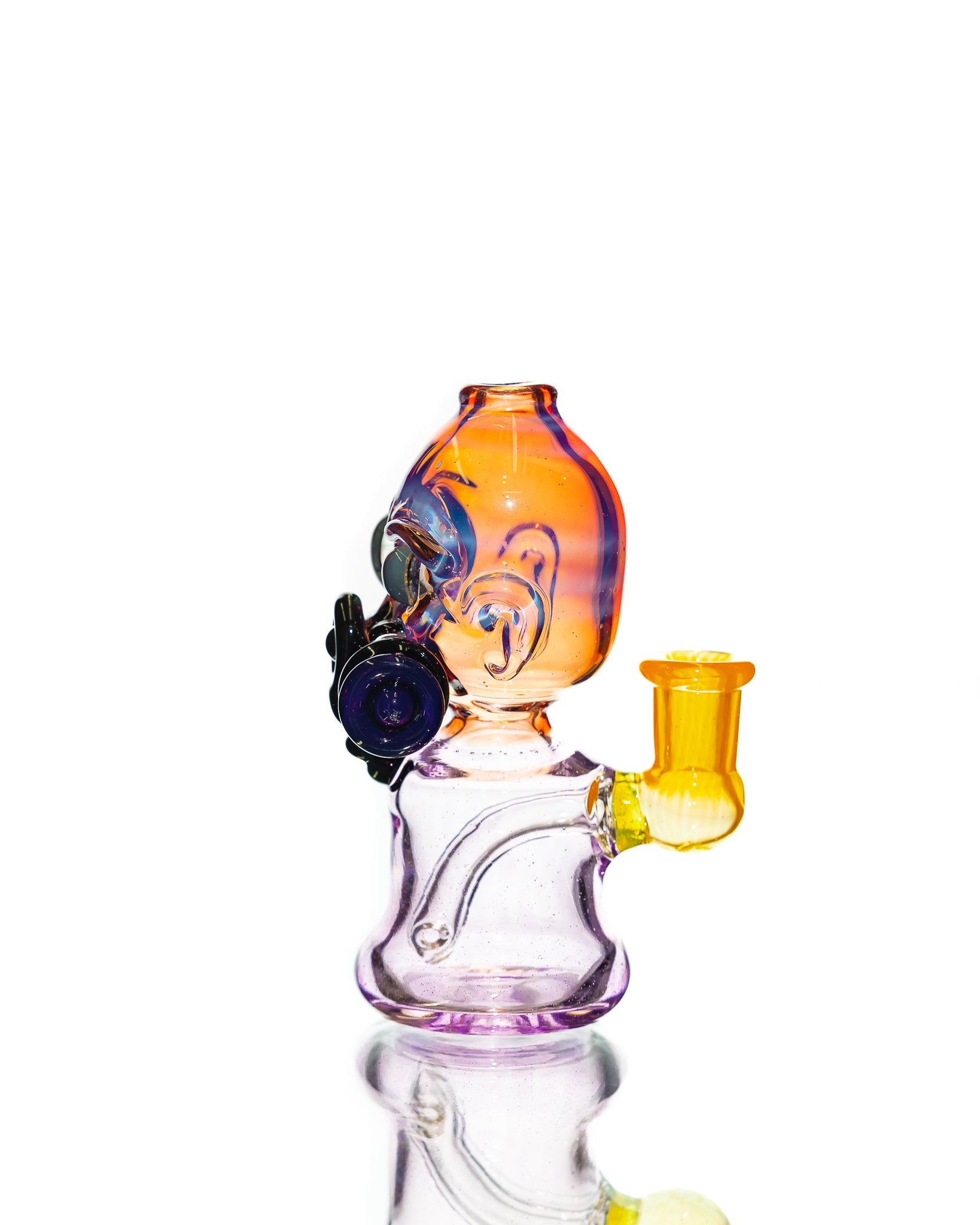 Mango Glass - Pink/Citrine Head Engineer