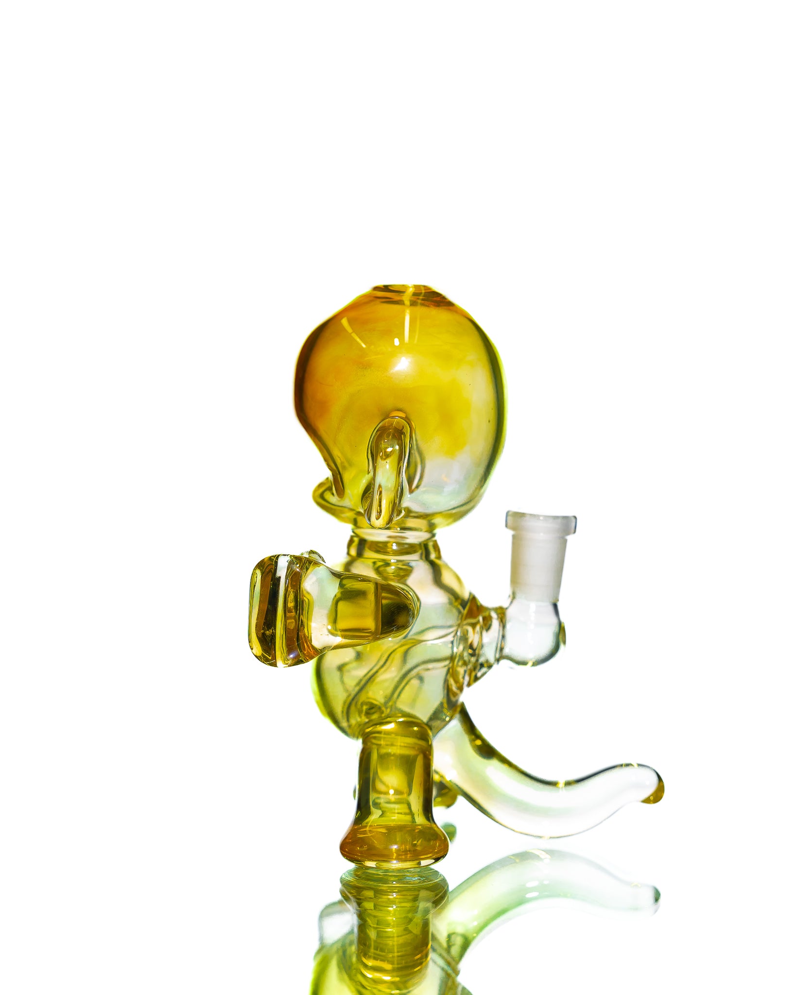 Mango Glass - Yellow No Face Engineer